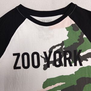 Zoo York Unbreakable Long Sleeve Crew Neck T-Shirt Youth Boys Size M Black